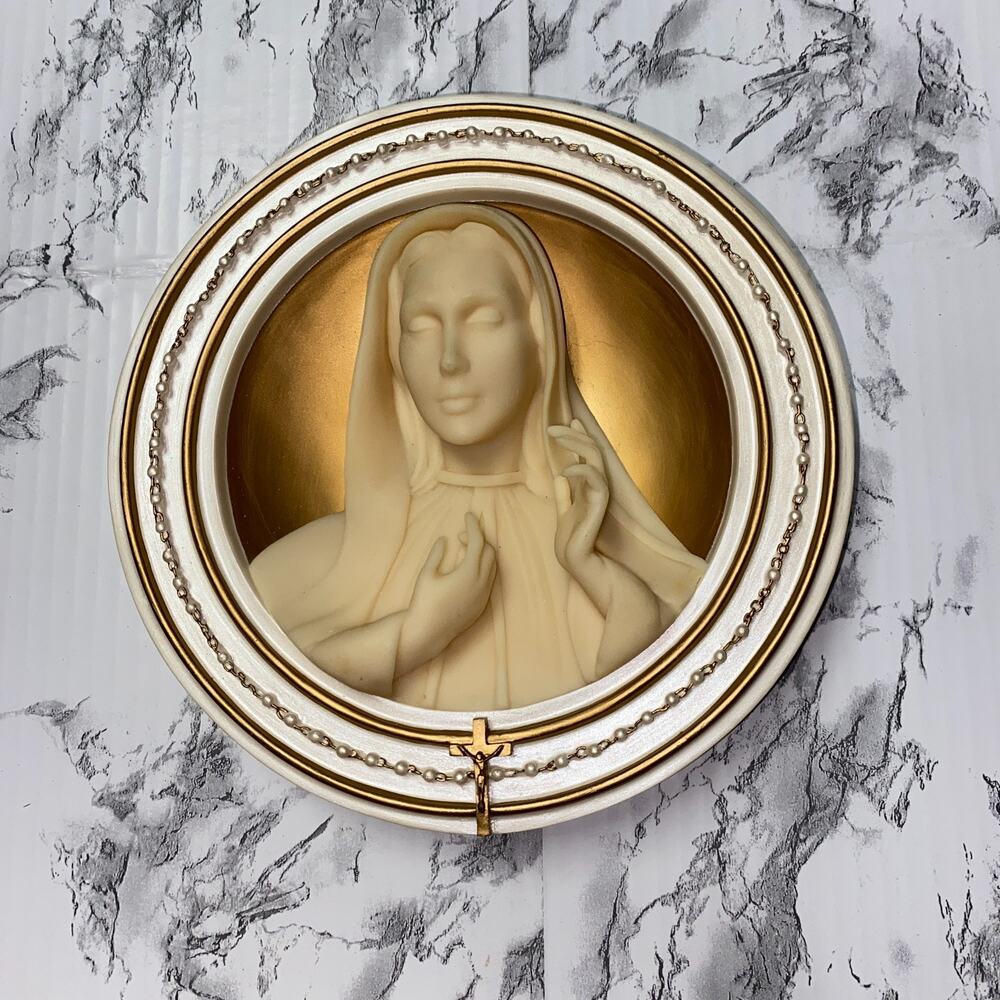 Bradford Exchange Mother of Compassion - Mary Queen of Heaven 1999 Blessed 7.5"